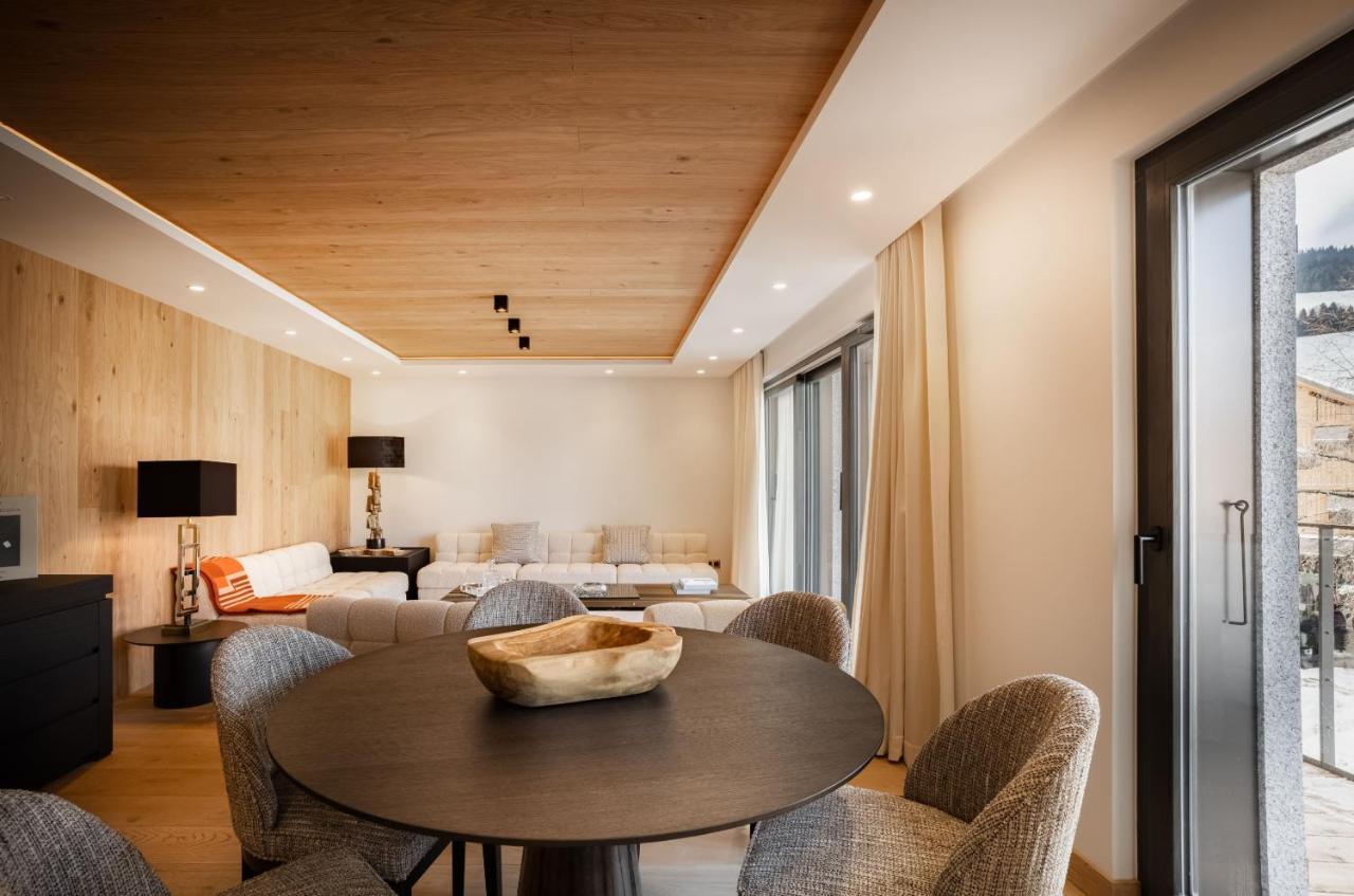 Ecrin Blanc - Appartement Haut De Gamme - Balcon Avec Vue - Centre De Megève Buitenkant foto