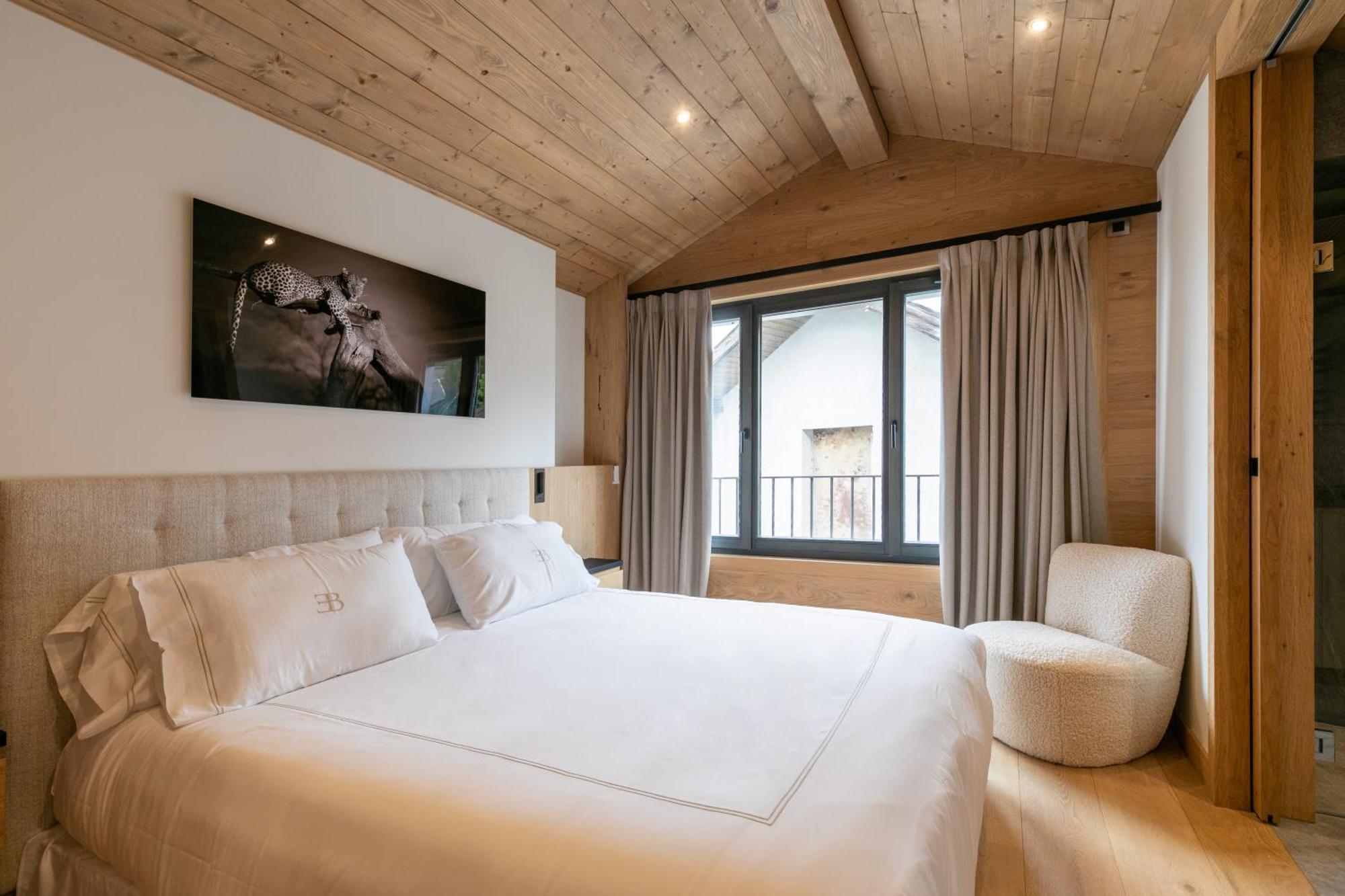 Ecrin Blanc - Appartement Haut De Gamme - Balcon Avec Vue - Centre De Megève Buitenkant foto