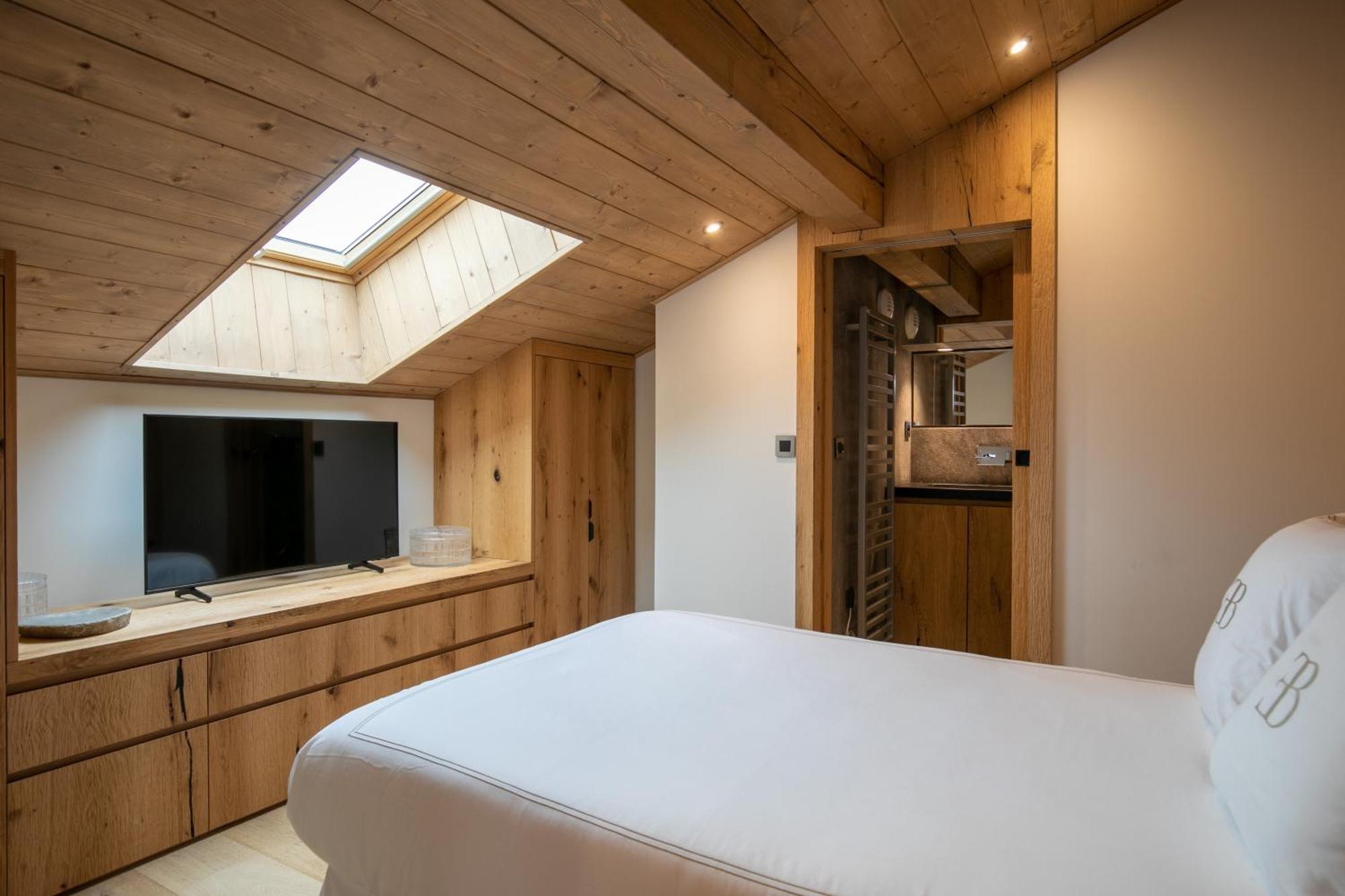 Ecrin Blanc - Appartement Haut De Gamme - Balcon Avec Vue - Centre De Megève Buitenkant foto