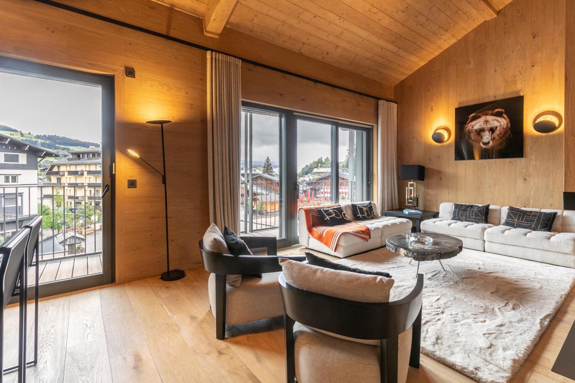 Ecrin Blanc - Appartement Haut De Gamme - Balcon Avec Vue - Centre De Megève Buitenkant foto