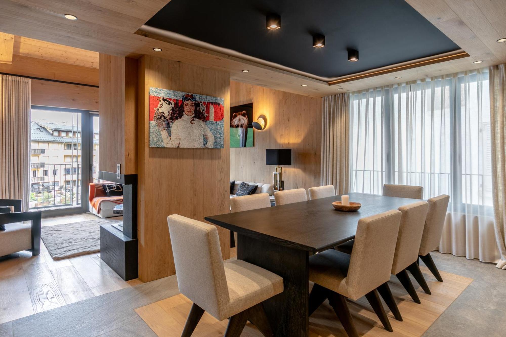 Ecrin Blanc - Appartement Haut De Gamme - Balcon Avec Vue - Centre De Megève Buitenkant foto